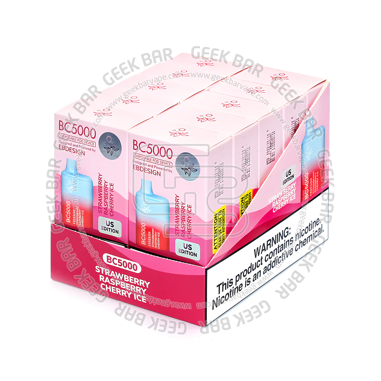 BC Pack of 10 Vape 5000 Puffs