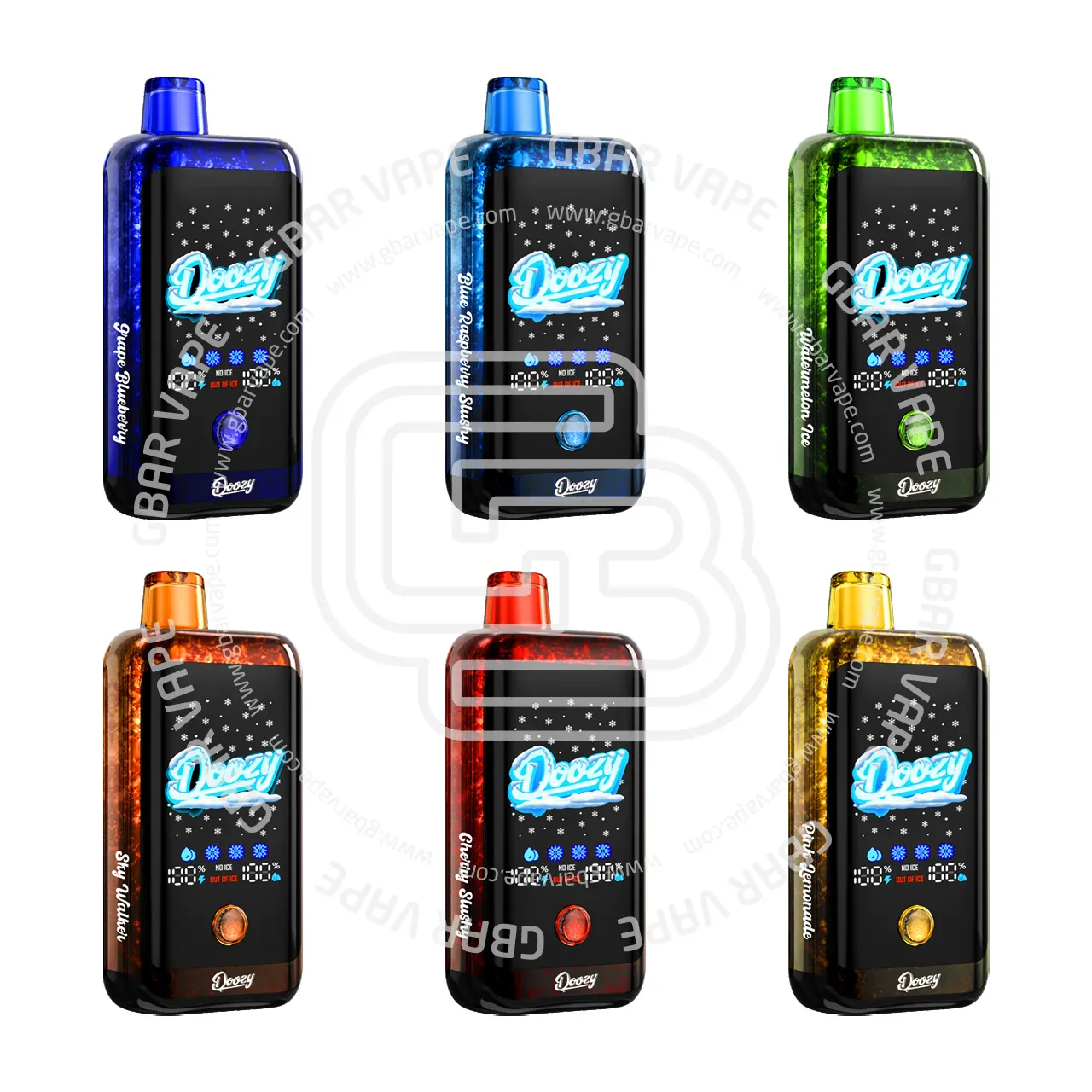 Doozy Ice Cube Powered By Mr Fog Vape 40000 Puffs