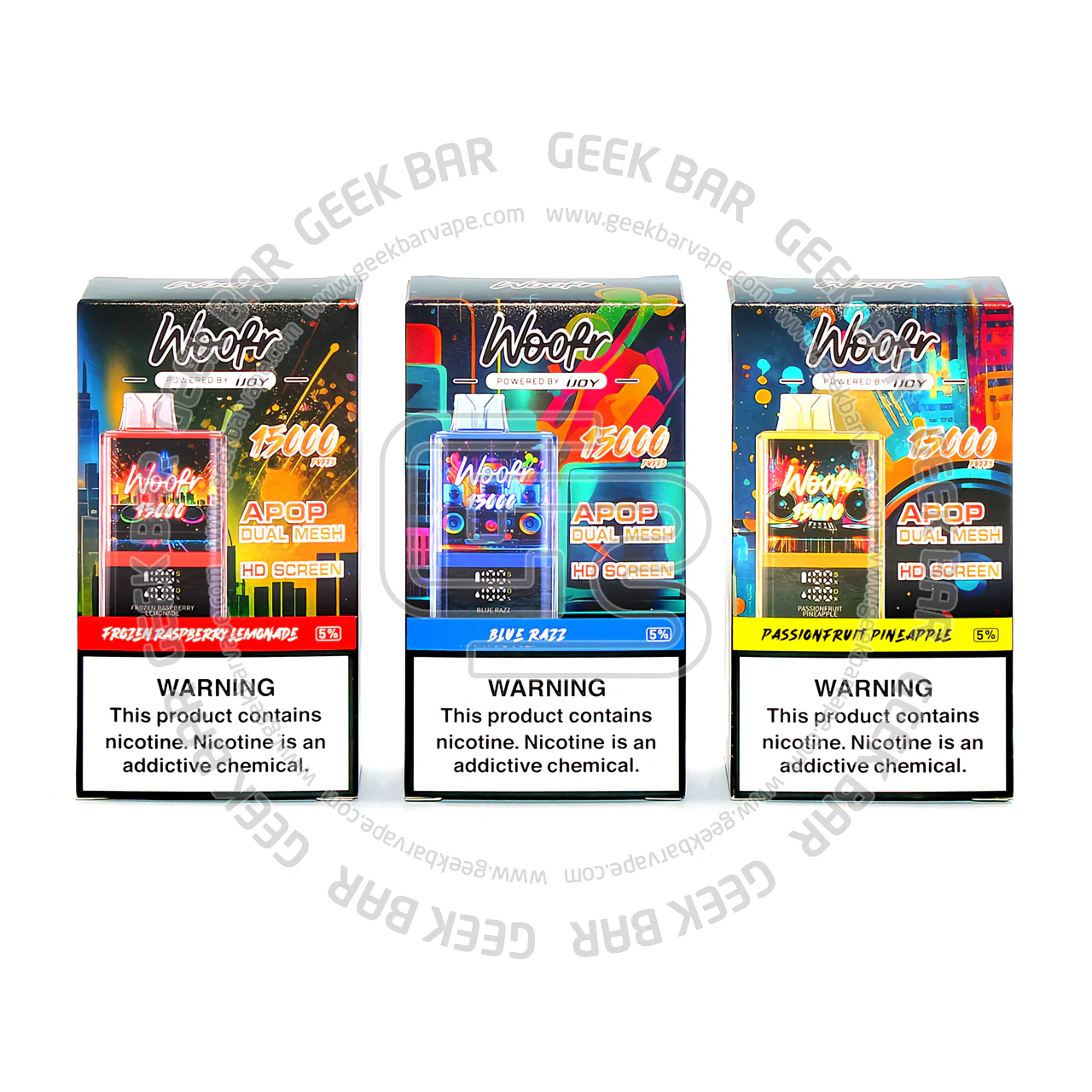 iJoy Woofr Vape 15000 Puffs
