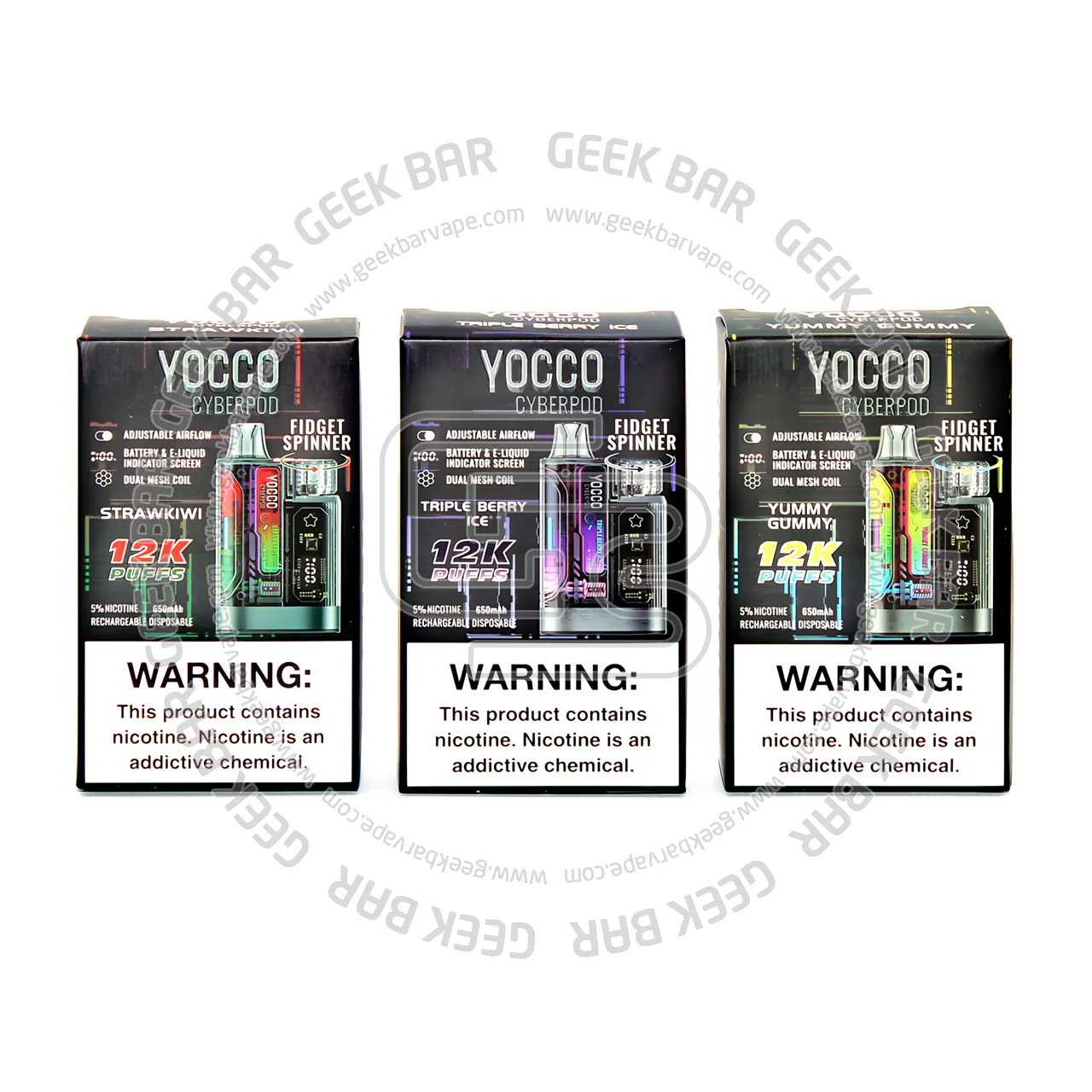 YOCCO Cyberpod Vape 12000 Puffs